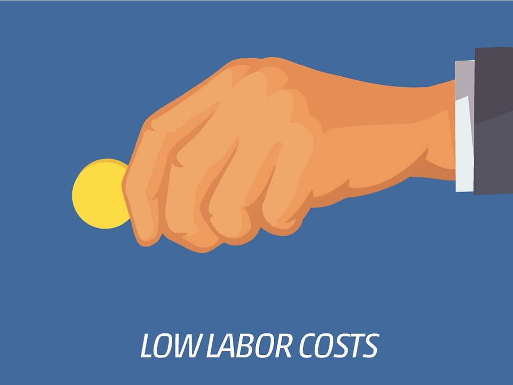 Low Labor Costs