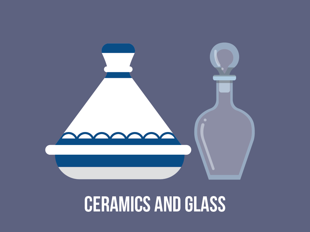 Ceramics and glass