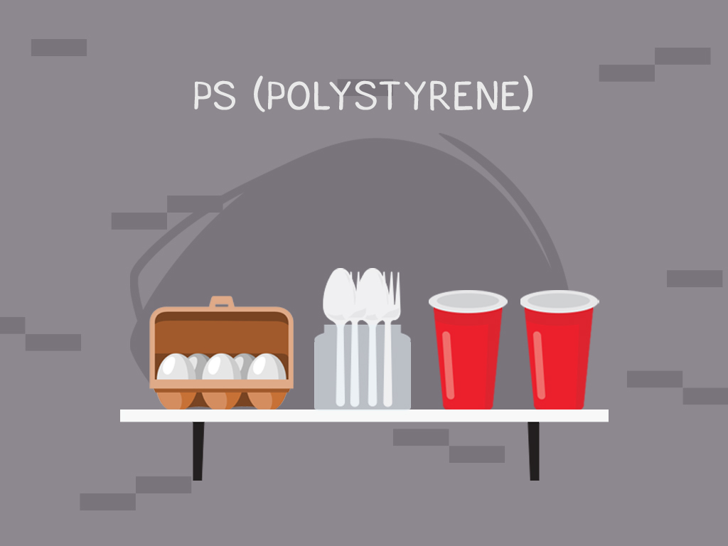 #6 PS (Polystyrene)