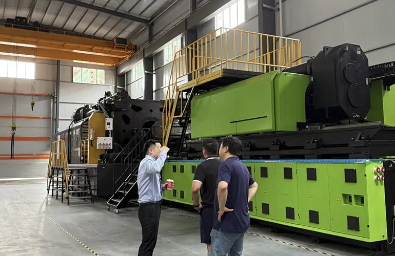 Precision Molding Process in a Warehouse in China