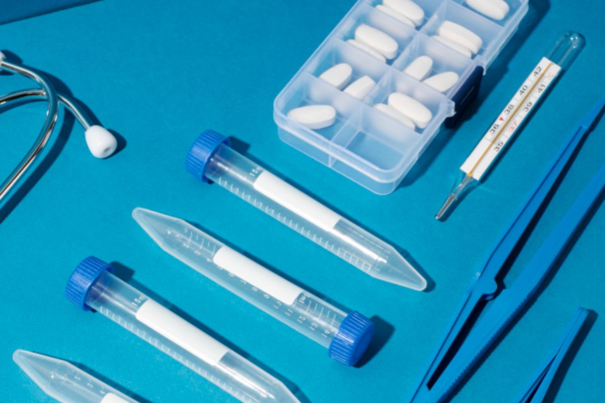 Injected molded plastics used in the health sector